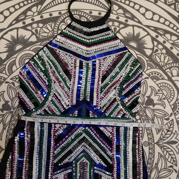 NBD x Naven Twins Involved Beaded Dress Size M - Picture 14 of 16
